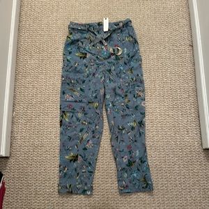 Anthropology flowered pants